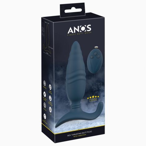 Масажер простати - Anos RC Thrusting Butt Plug
