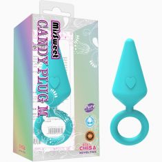 Анальна пробка - Candy Plug M Blue
