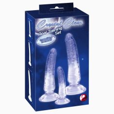 Набір анальних фалоімітаторів - Crystal Clear Anal Training Dildo Set