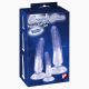 Набір анальних фалоімітаторів - Crystal Clear Anal Training Dildo Set
