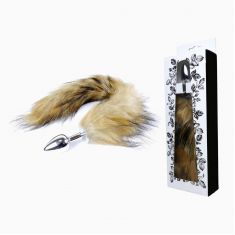 Анальна пробка - Fox Tail Brown XL