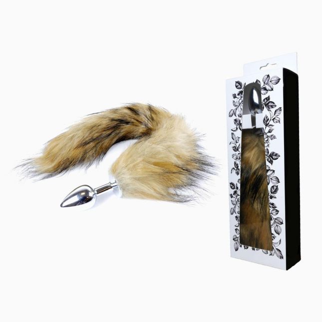 Анальна пробка - Fox Tail Brown XL