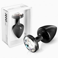 Анальная пробка - Anni round black T1 Analplug