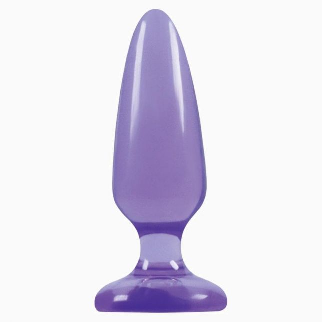 Анальная пробка Pleasure Plug - Medium (фиолетовый)