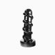 Витая большая анальная пробка Dark Crystal Alfred Dildo от Mister B, 29х7