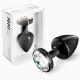 Анальна пробка - ANNI round black T2 Analplug