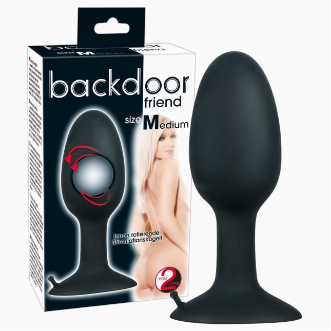 Анальна пробка Backdoor Friend Medium Анальна пробка Backdoor Friend Medium