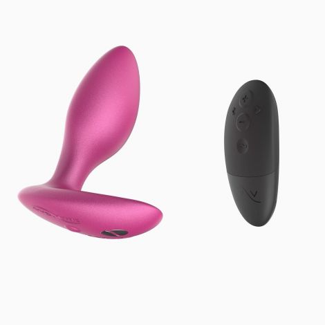 Анальна смарт-вібропробка We-Vibe Ditto+ Cosmic Pink, 10 режимів, пульт ДК