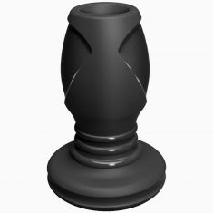 Анальний тунель Doc Johnson Platinum Premium Silicone — The Stretch — Small — Black Анальний тунель Doc Johnson Platinum Premium Silicone — The Stretch — Small — Black