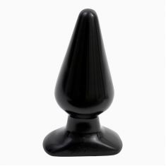 Анальная пробка Classic Butt Plug Large, черный, 10,6x5 см Анальная пробка Classic Butt Plug Large, черный, 10,6x5 см