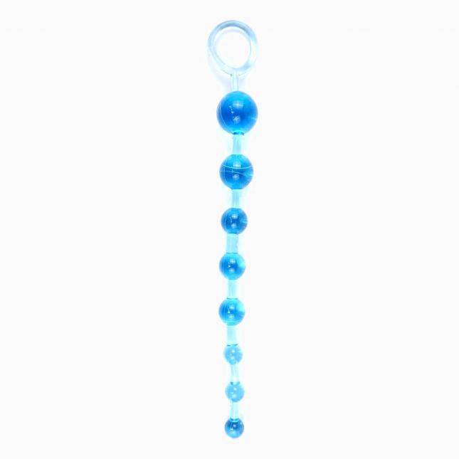 Анальний ланцюжок - Jelly Anal Beads Blue