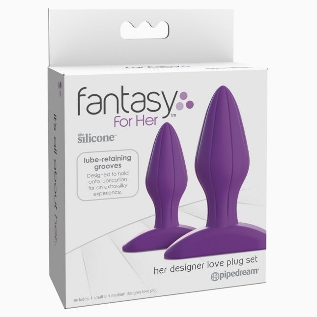 Набір анальних пробок - FFH Her Designer Love Plug Set
