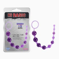 Анальний ланцюжок - SASSY Anal Beads Purple Анальний ланцюжок - SASSY Anal Beads Purple