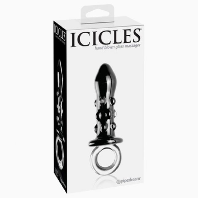 Скляний фалоімітатор - Icicles No. 37