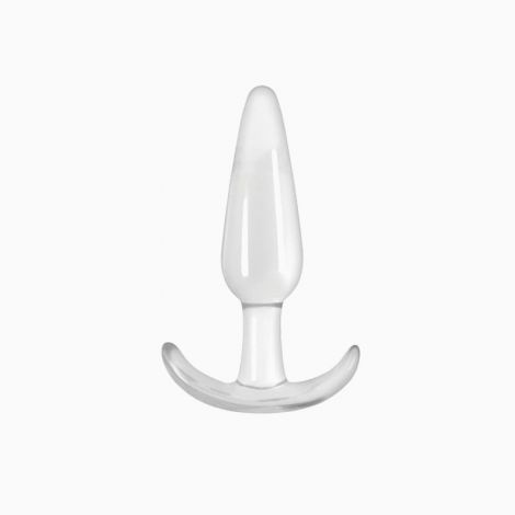 Анальный стимулятор Jelly Rancher T-Plug Smooth 8х3 см. (прозрачный)