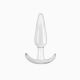 Анальный стимулятор Jelly Rancher T-Plug Smooth 8х3 см. (прозрачный)