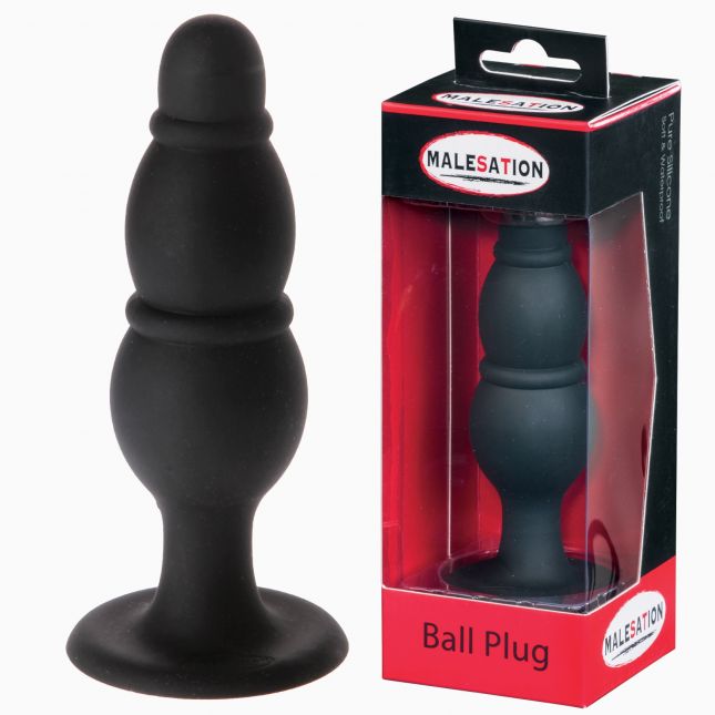 Анальная пробка - MALESATION Ball Plug