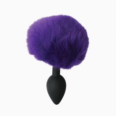 Анальна пробка Sportsheets - Midnight Silicone Bunny Plug