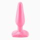 Анальная пробка Butt Plug Smooth Classic, тонкая средняя, 12х4 см