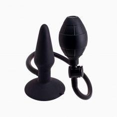 Seven Creations Inflatable Butt Plug S - надувна анальна пробка, маленька, 12,5х7 см