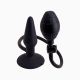 Seven Creations Inflatable Butt Plug S - надувна анальна пробка, маленька, 12,5х7 см