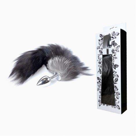Анальна пробка - Fox Tail Black 2XL