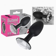 Анальна пробка - Butt Plug Diamond, L