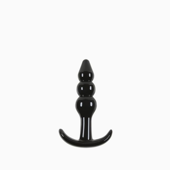 Анальна пробка Jelly Rancher T - plug Ripple, 7,6х3, 2 см