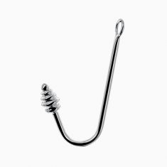 Анальный крюк, Toyfa Metal, серебристый