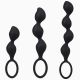 Набір анальних іграшок Doc Johnson Mood Naughty Contour Beads Trainer Set