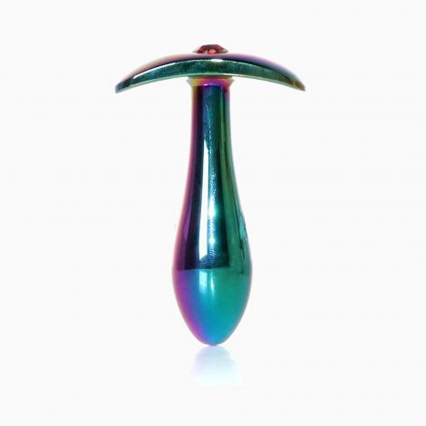 Анальна пробка - Jewellery Multicolour Plug Red S