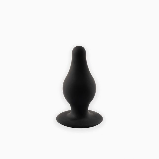 Анальная пробка SilexD (Model 2 size M), двухслойная, силикон+Silexpan
