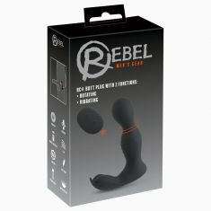 Анальна пробка - Rebel RC Butt Plug With 2 Functions