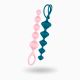 Satisfyer Beads Silicone - анальные шарики, 20.5х3.4 см (разноцветный)