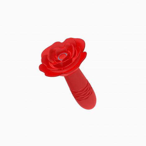Анальна пробка - Rose Thrusting Anal Plug