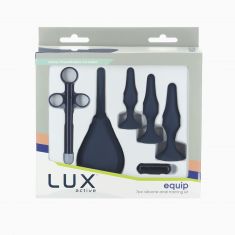 Набір анальних іграшок для новачків Lux Active – Equip – Silicone Anal Training Kit