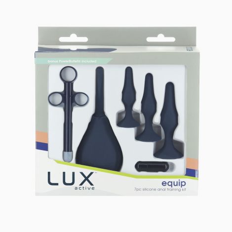 Набір анальних іграшок для новачків Lux Active – Equip – Silicone Anal Training Kit