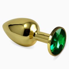 Анальна пробка - Rosebud Classic Metal Plug S, золотий