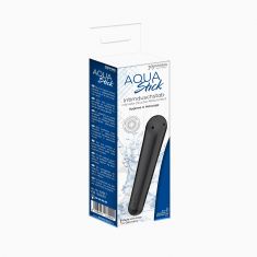 Анальний душ - AQUAstick intimate douche attachment, black anodised, without shower hose