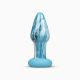 Стеклянная анальная пробка Gildo - Ocean Curl Glass Butt plug