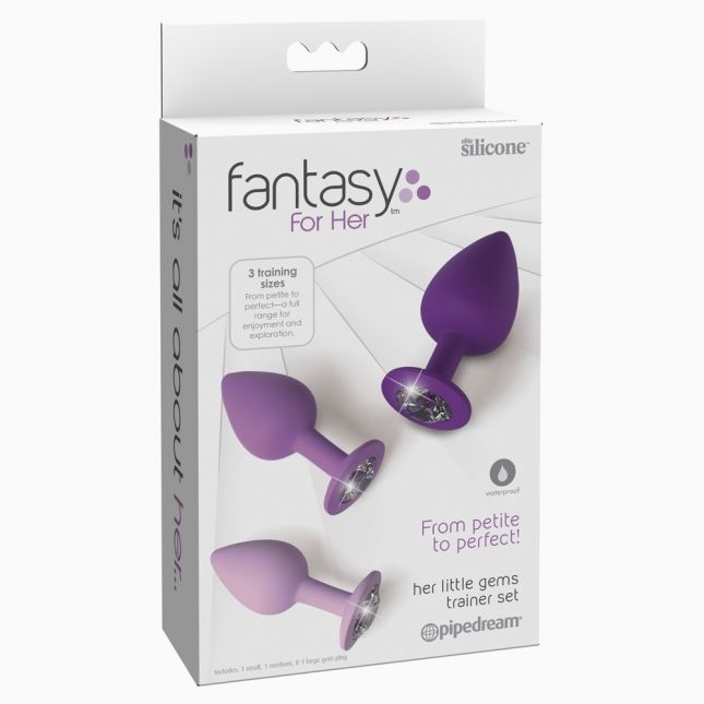 Набір анальних пробок - FFH Her Little Gems Trainer Set