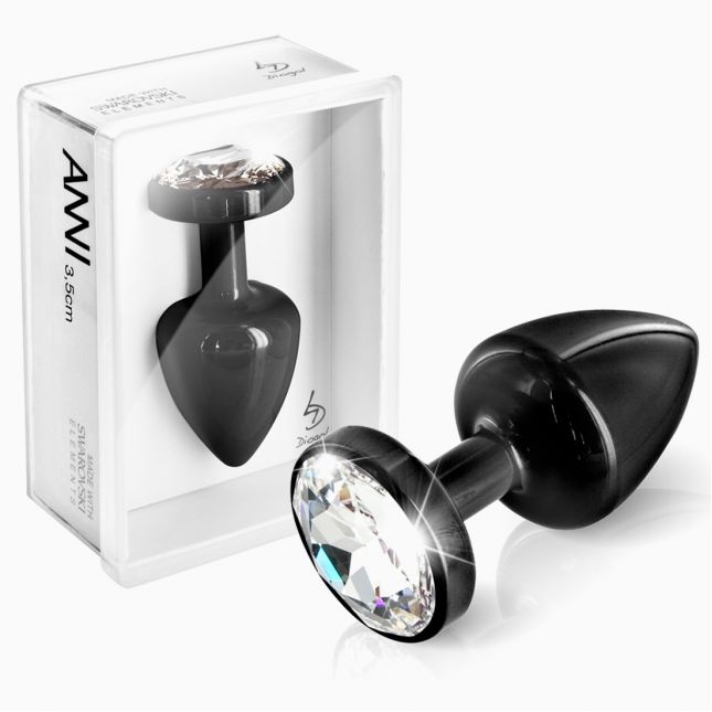 Анальна пробка - ANNI round black T3 Analplug