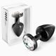 Анальна пробка - ANNI round black T3 Analplug