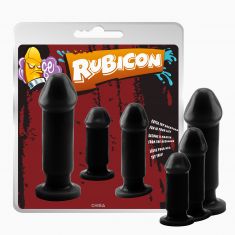 Анальні пробки - Evil Dark Kit black