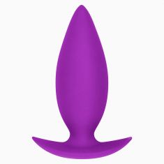 Анальна пробка Bubble Butt Player Advanced, 10х3 см (пурпурний)