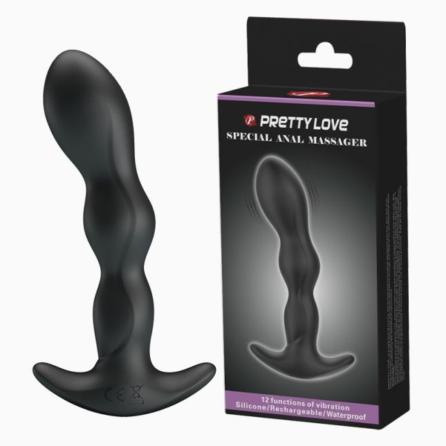 Анальна пробка - Pretty Love Special Anal Massager Black Анальна пробка - Pretty Love Special Anal Massager Black
