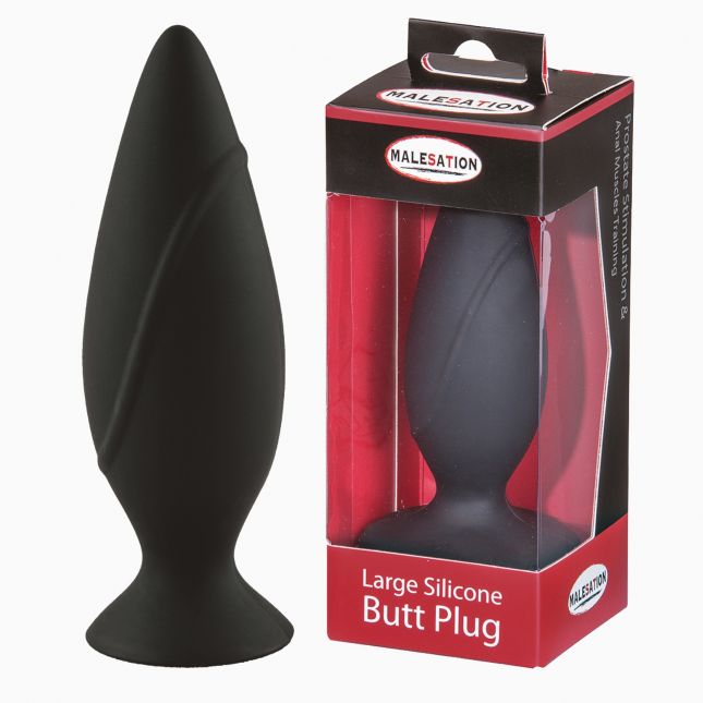 Анальная пробка - MALESATION Silicone Plug