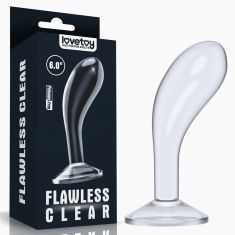 Анальна пробка - Flawless Clear Prostate Plug 6" Clear