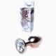Анальна пробка - Jewellery Red Gold PLUG- Clear