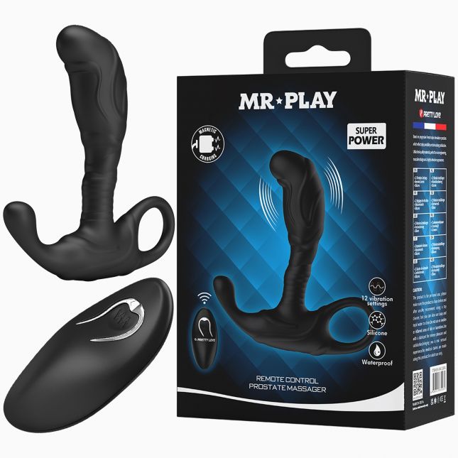 Масажер простати - Mr.Play Remote Control Prostate Massager Масажер простати - Mr.Play Remote Control Prostate Massager